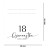 Winietka na 18 urodziny biało-czarna – wymiary 9 × 5 cm