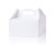 Białe pudełko na ciasto PREMIUM z uchwytem 17 × 14 × 9 cm – uniwersalne opakowanie